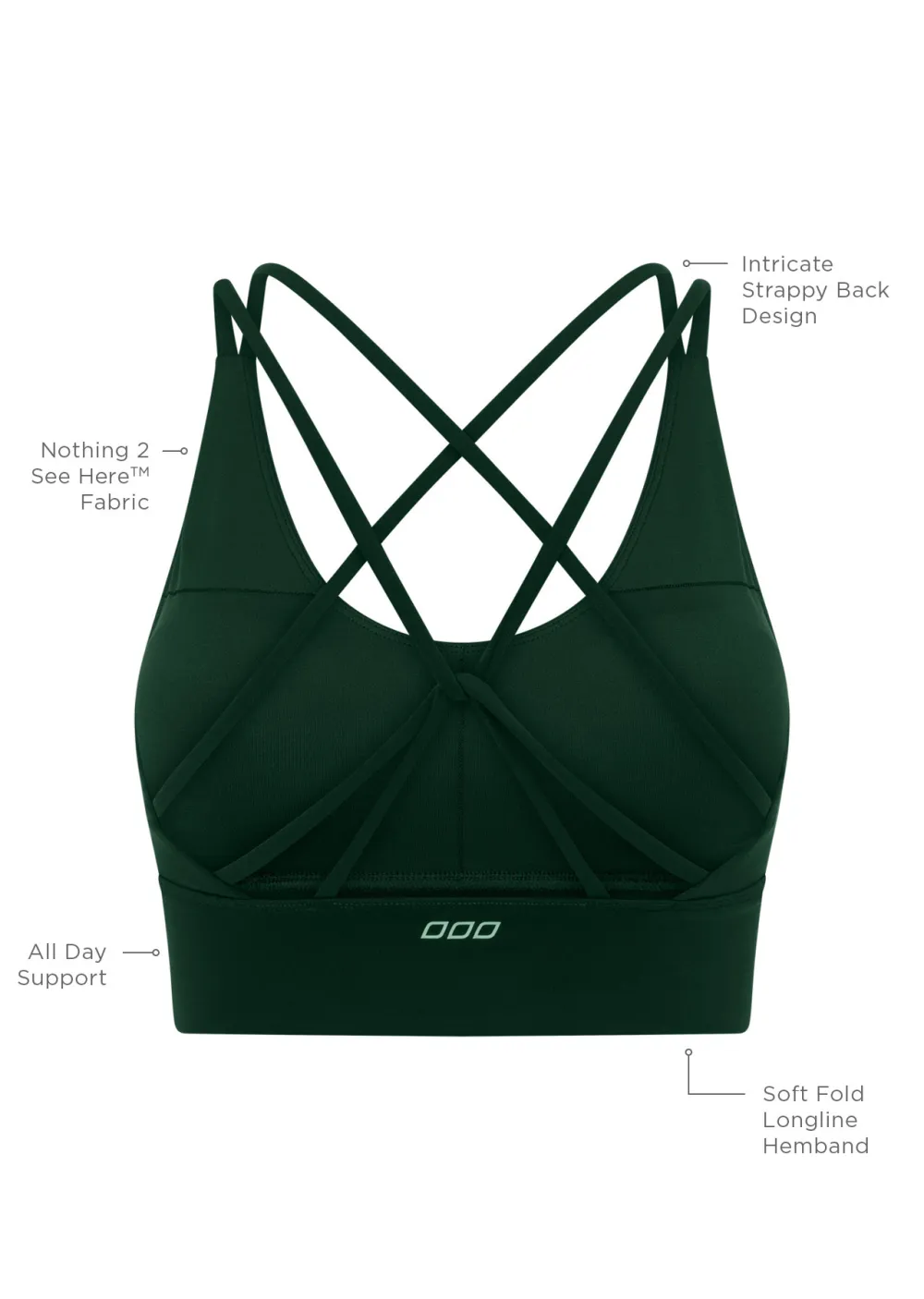 Lotus Longline Sports Bra