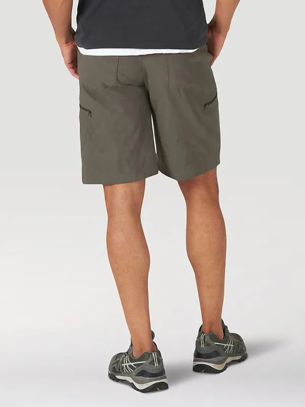 MEN'S WRANGLER AUTHENTICS® COMFORT WAIST CARGO SHORT IN SAGEBRUSH