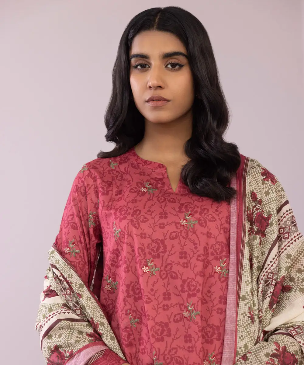 Embroidered Lawn Shirt