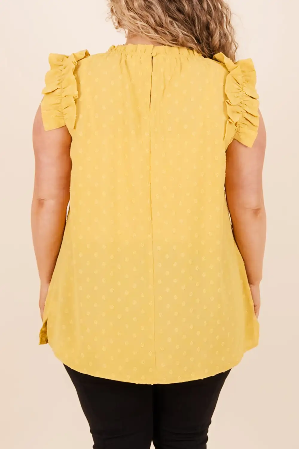 Sweetie Pie Top, Gold Mustard