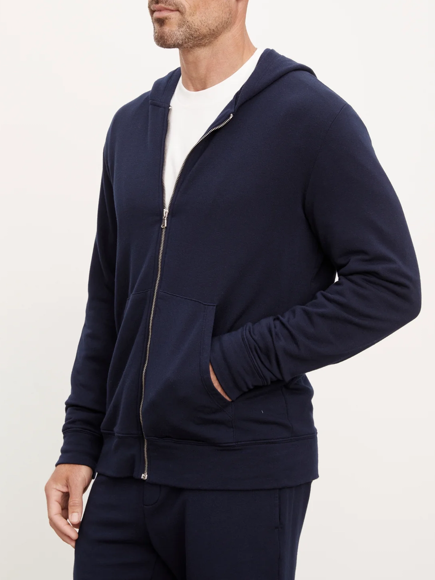 Casual Zipper Hooded Sweater