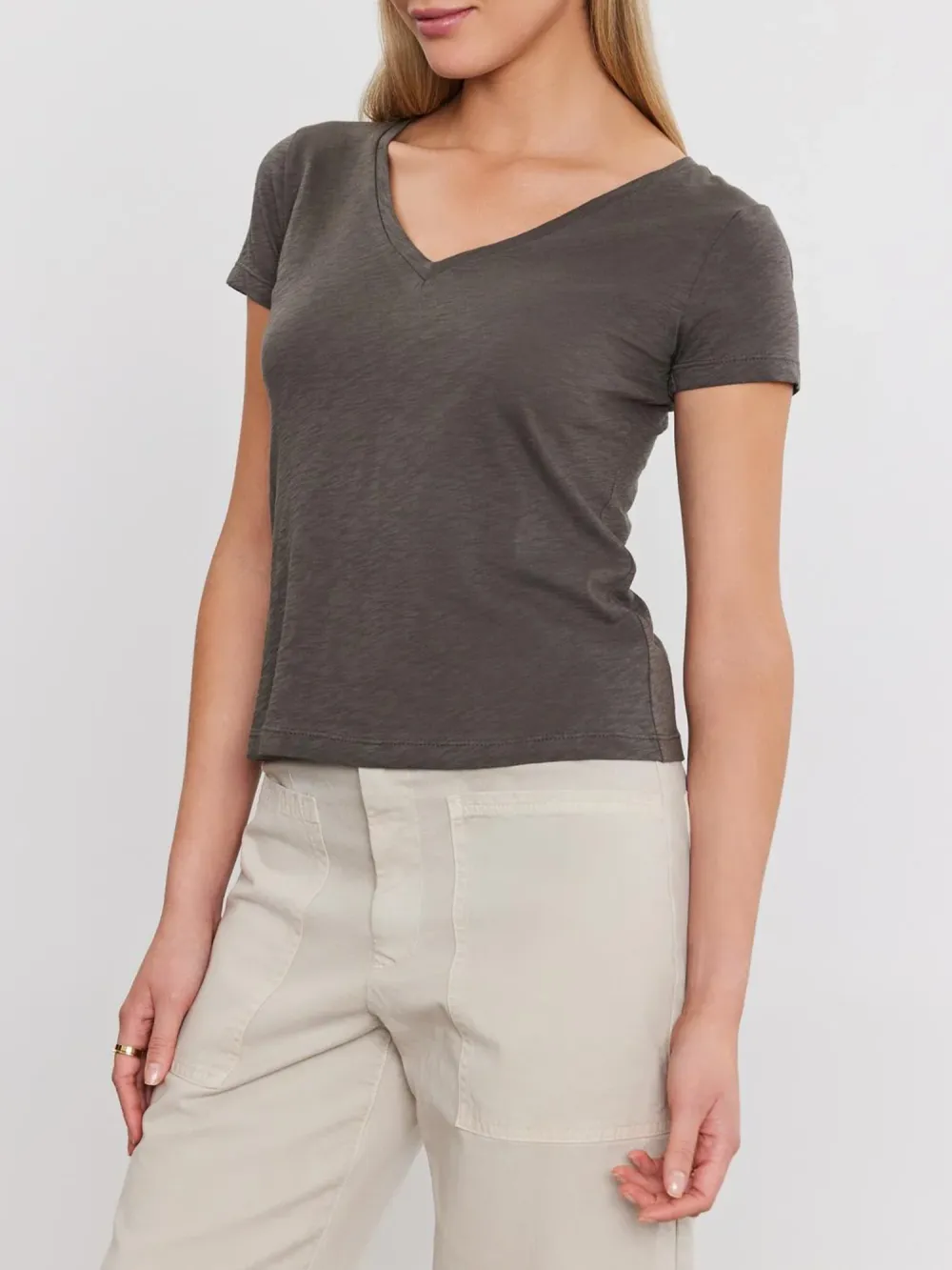 Eliah Cropped Silhouette Tee