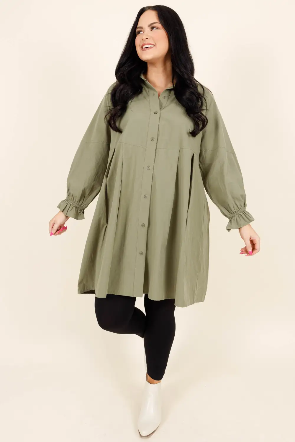 The Showdown Tunic, Green