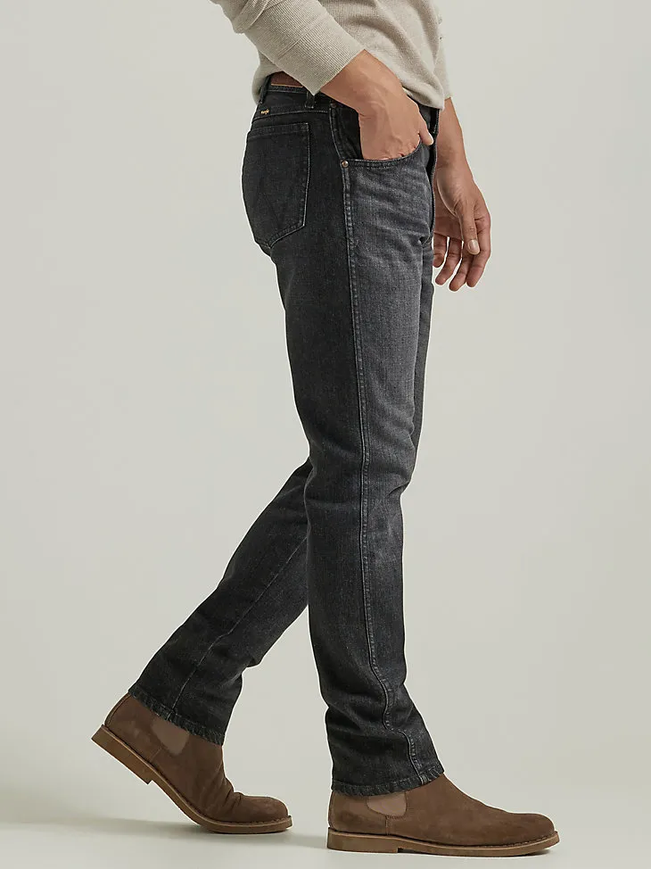 MEN'S TAPERED REGULAR FIT JEAN IN GREY WASH