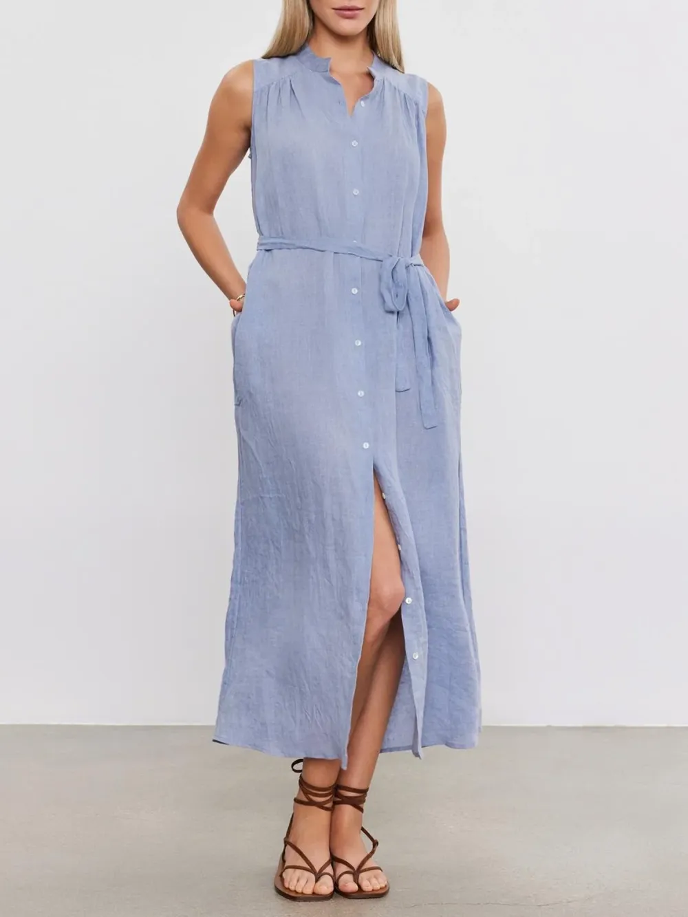 Luna Linen Dress