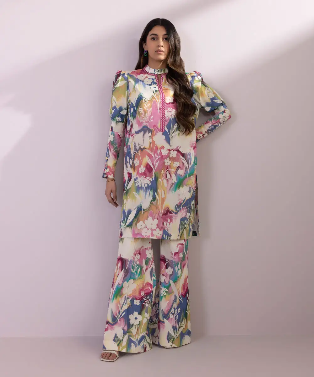 2 Piece - Printed Lawn Suit