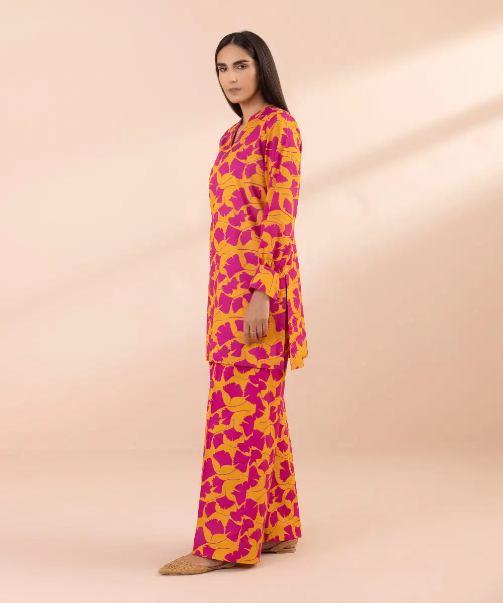 2 Piece - Printed Lawn Suit