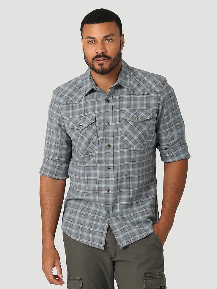 MEN'S CLOUD FLANNEL™ FREE TO STRETCH™ SHIRT IN CAPULET OLIVE