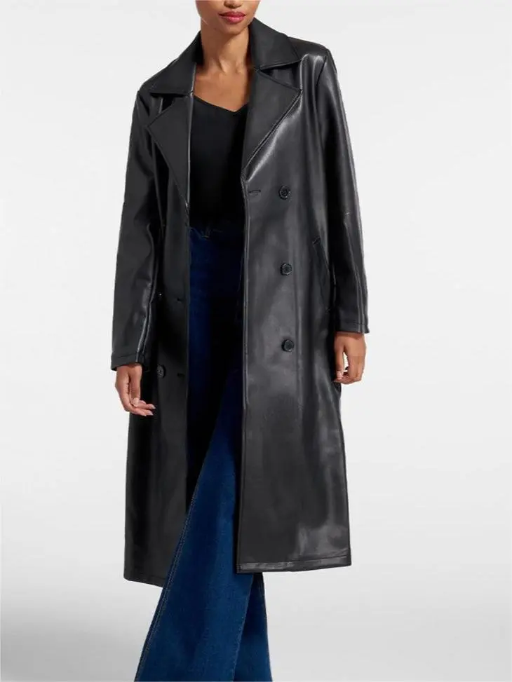 Out From The Shadows Trench Coat