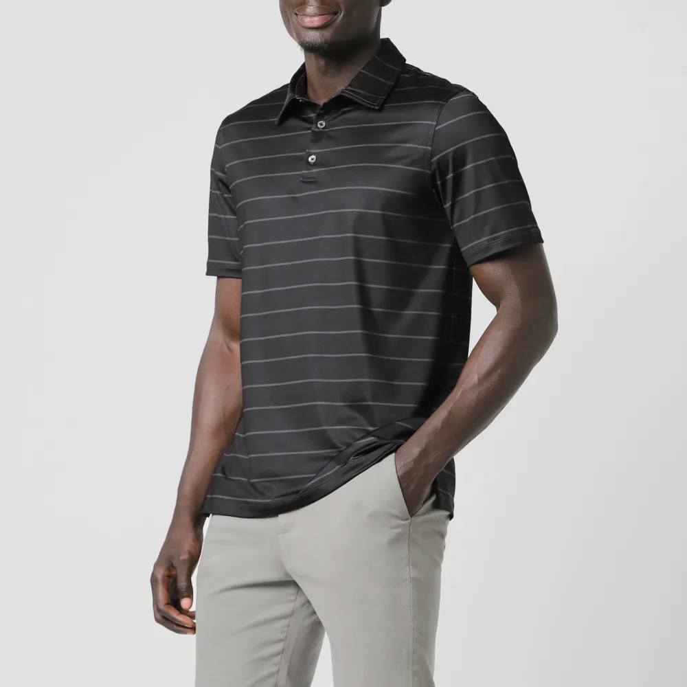 Performance Stripe Polo