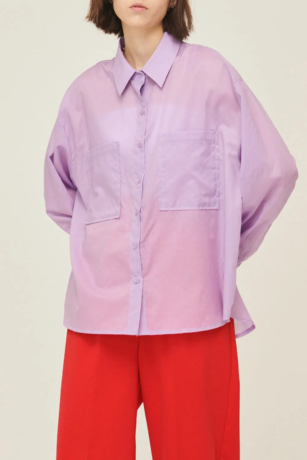 Sophia Relaxed Fit Cotton Shirt