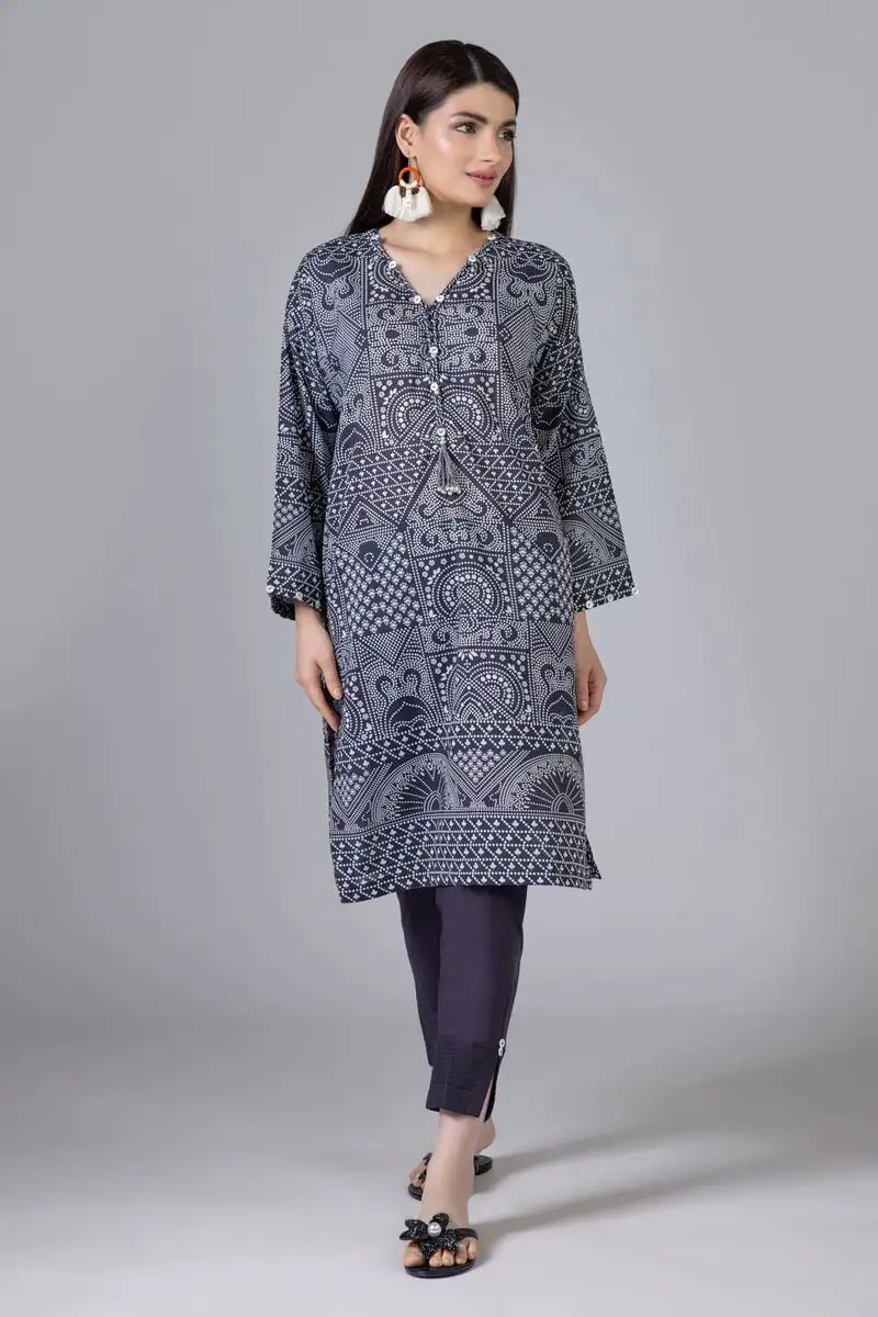 2 Piece | Kurta & Pants | Color dark gray