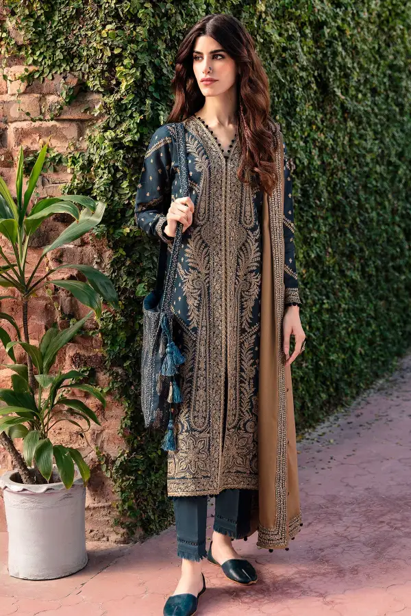 EMBROIDERED SLUB KHADDAR SETS