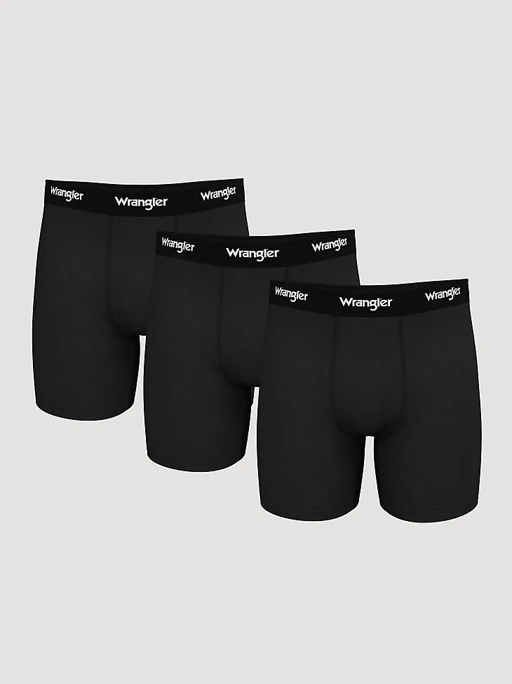 MEN'S ACTIVE STRETCH BOXER BRIEFS (3-PACK) IN ASSORTED