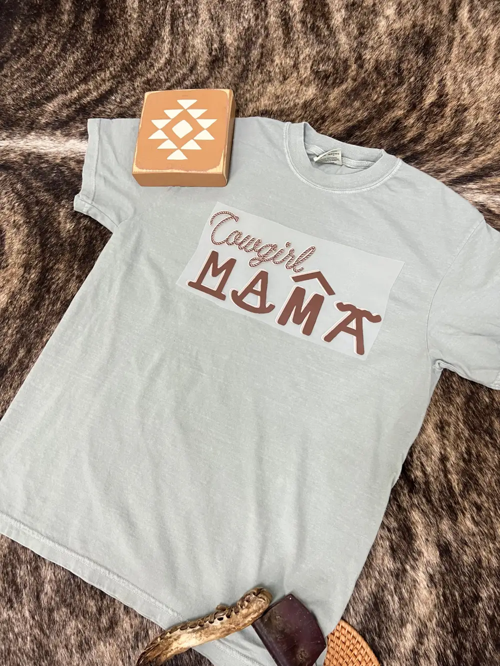 Cowgirl Mama T-Shirt{Multiple Colors}