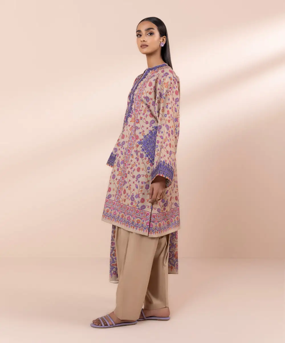 3 Piece - Embroidered Lawn Suit