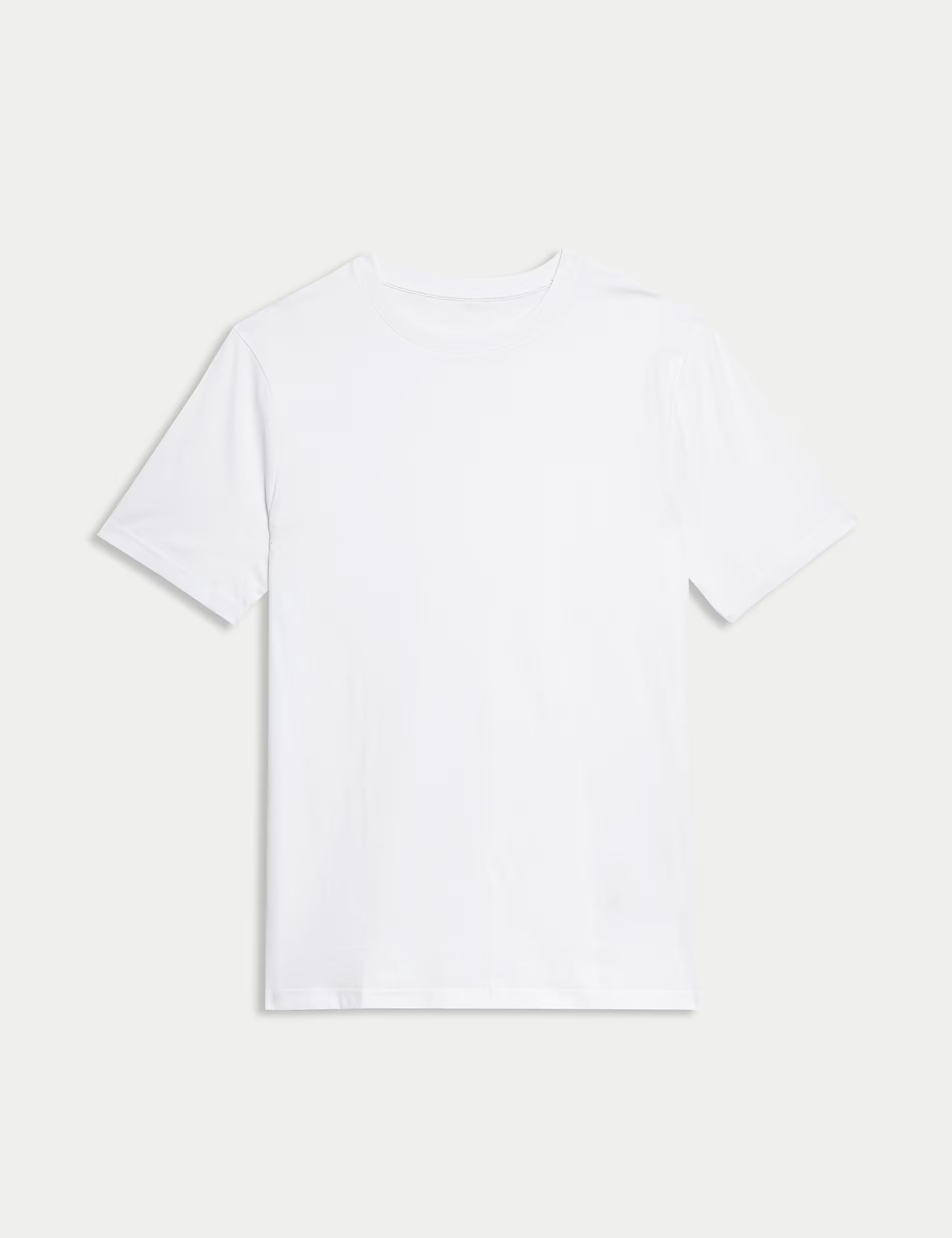 Slim Fit Pure Cotton Crew Neck T-Shirt