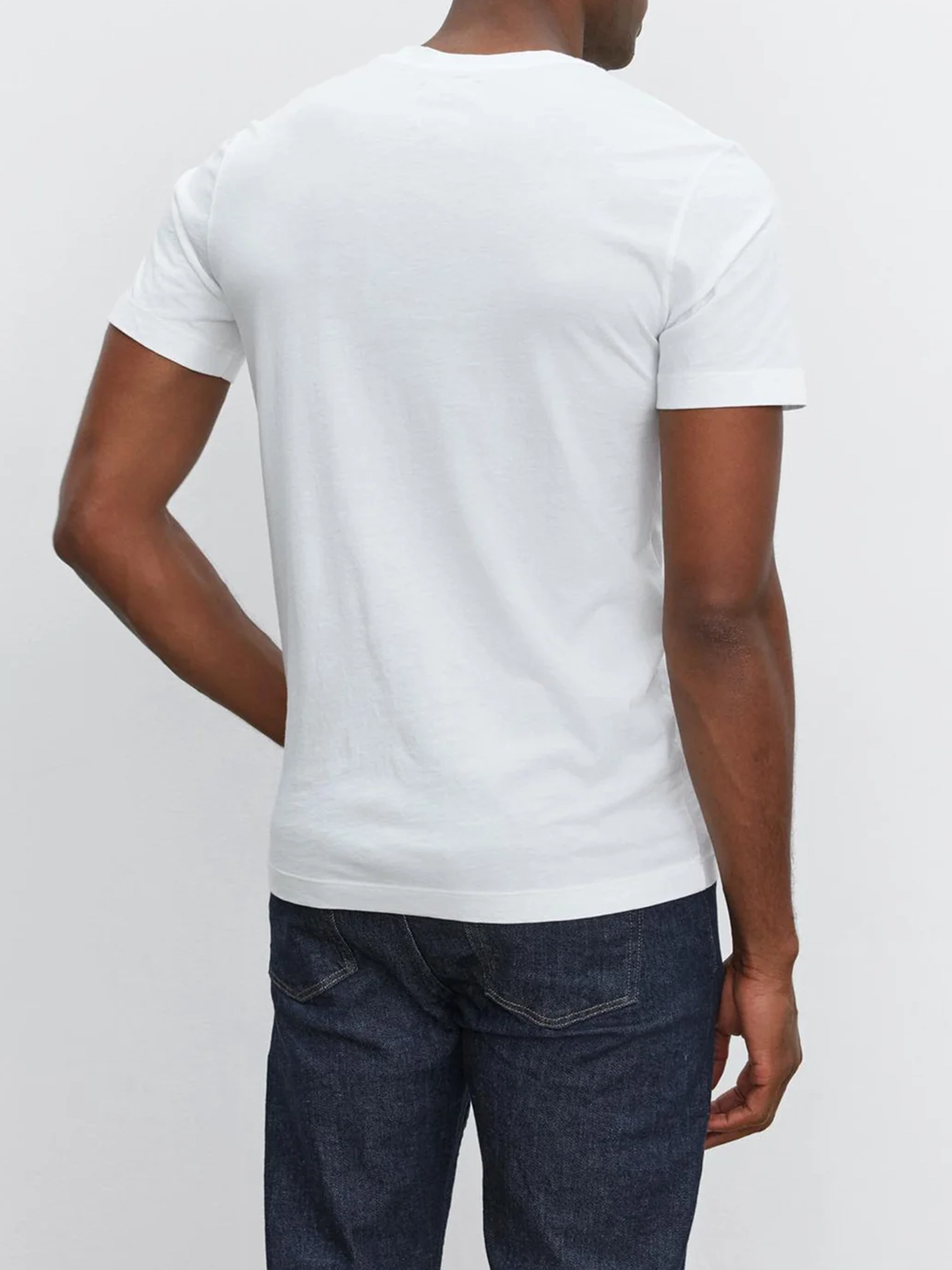 Men'S Fashion Round Neck Cotton T-Shirt