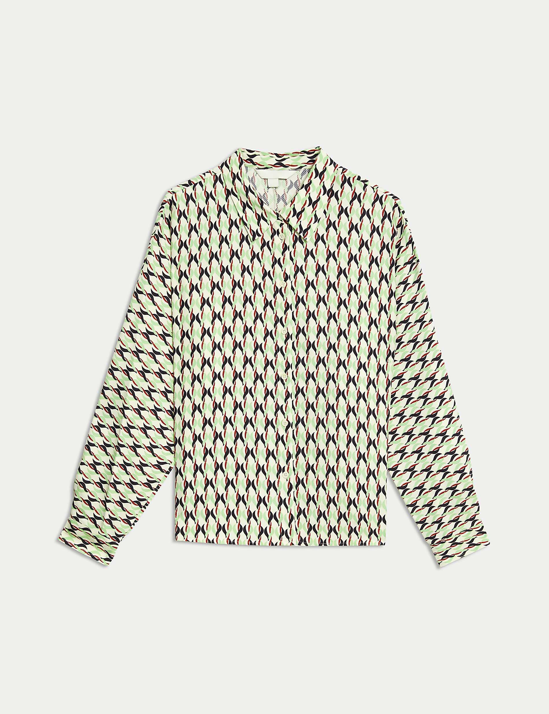 Printed Collared Shirt