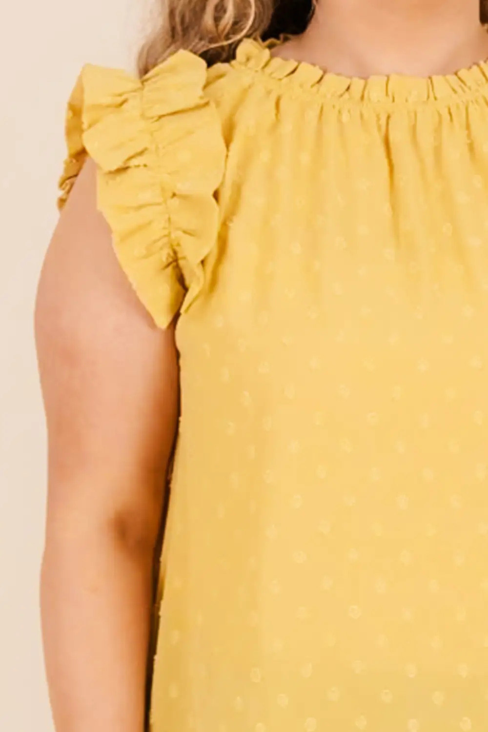 Sweetie Pie Top, Gold Mustard