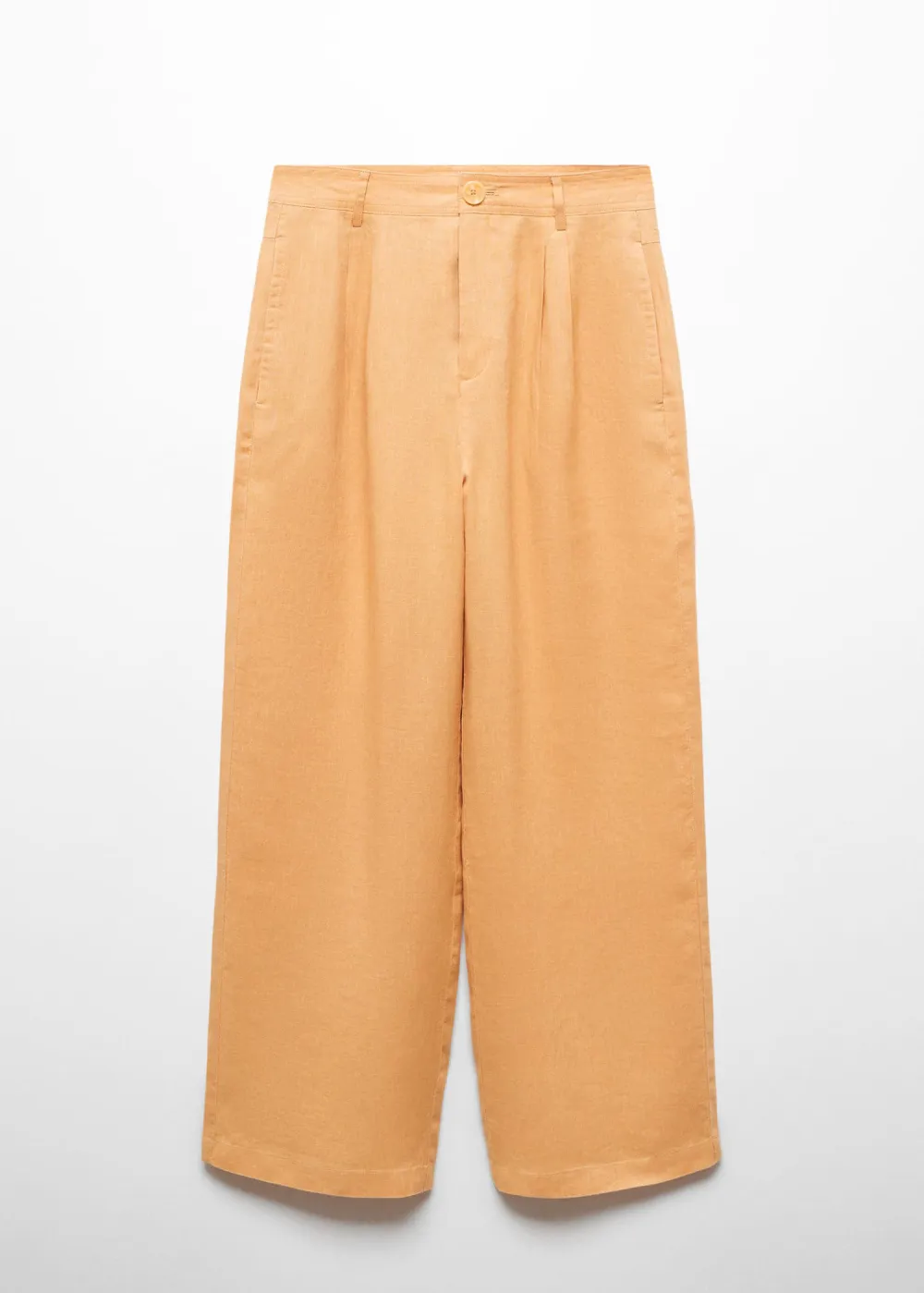 100% linen wideleg pants