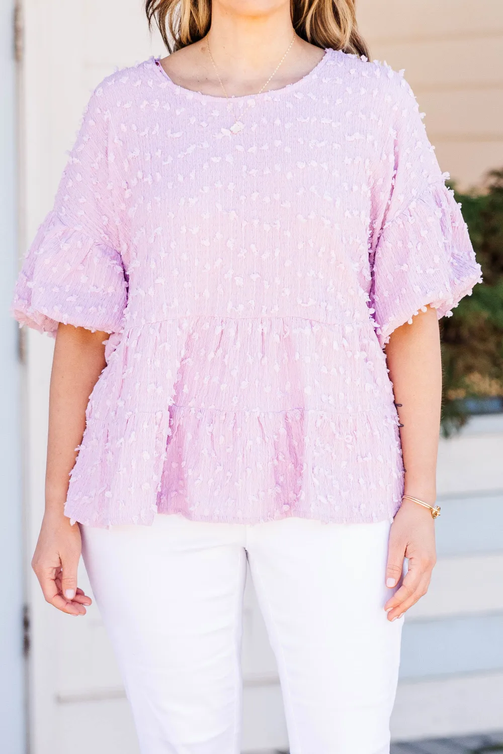 A Rosy Smile Top, Blush