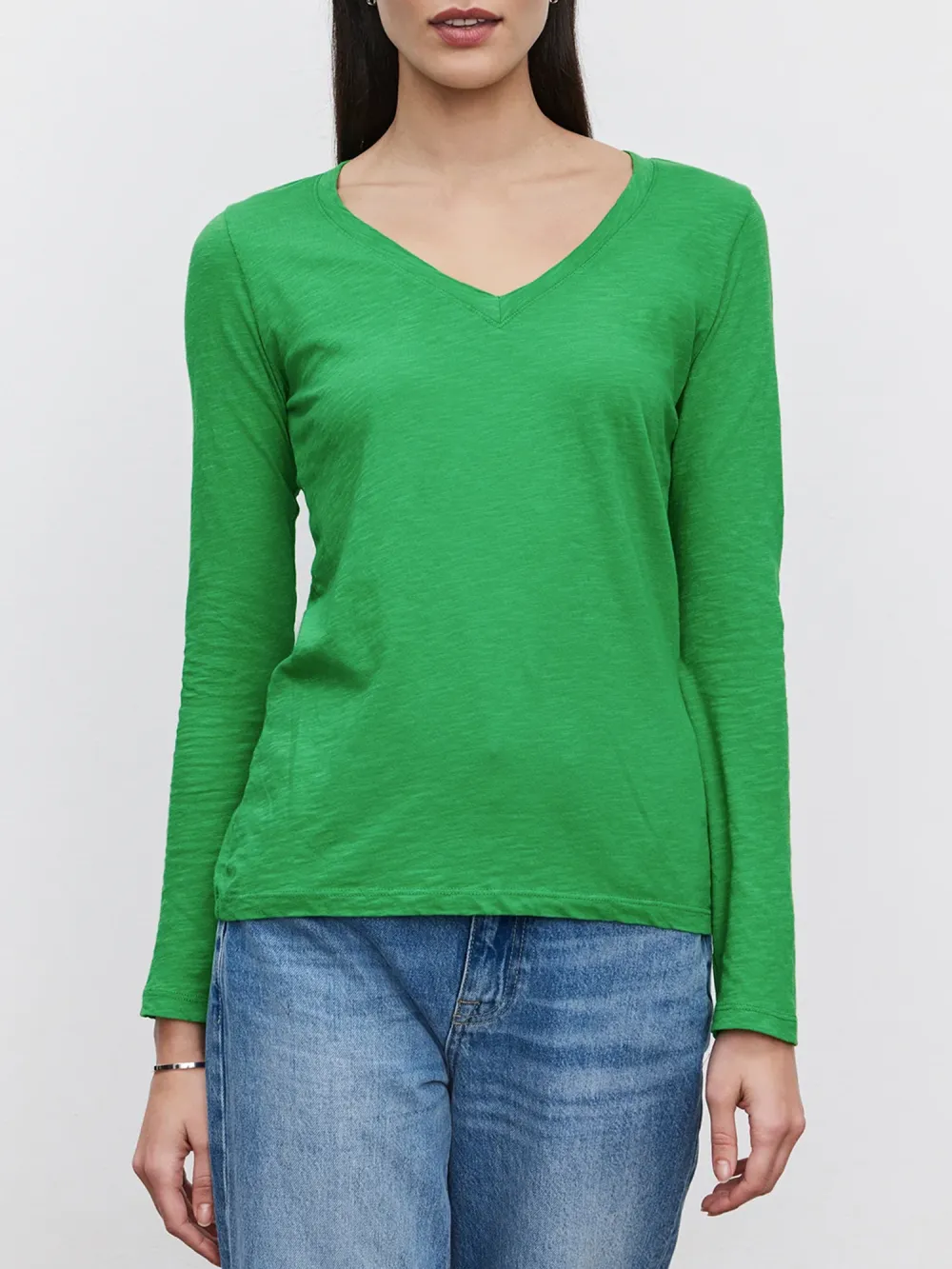 Blaire Textured Cotton Tee