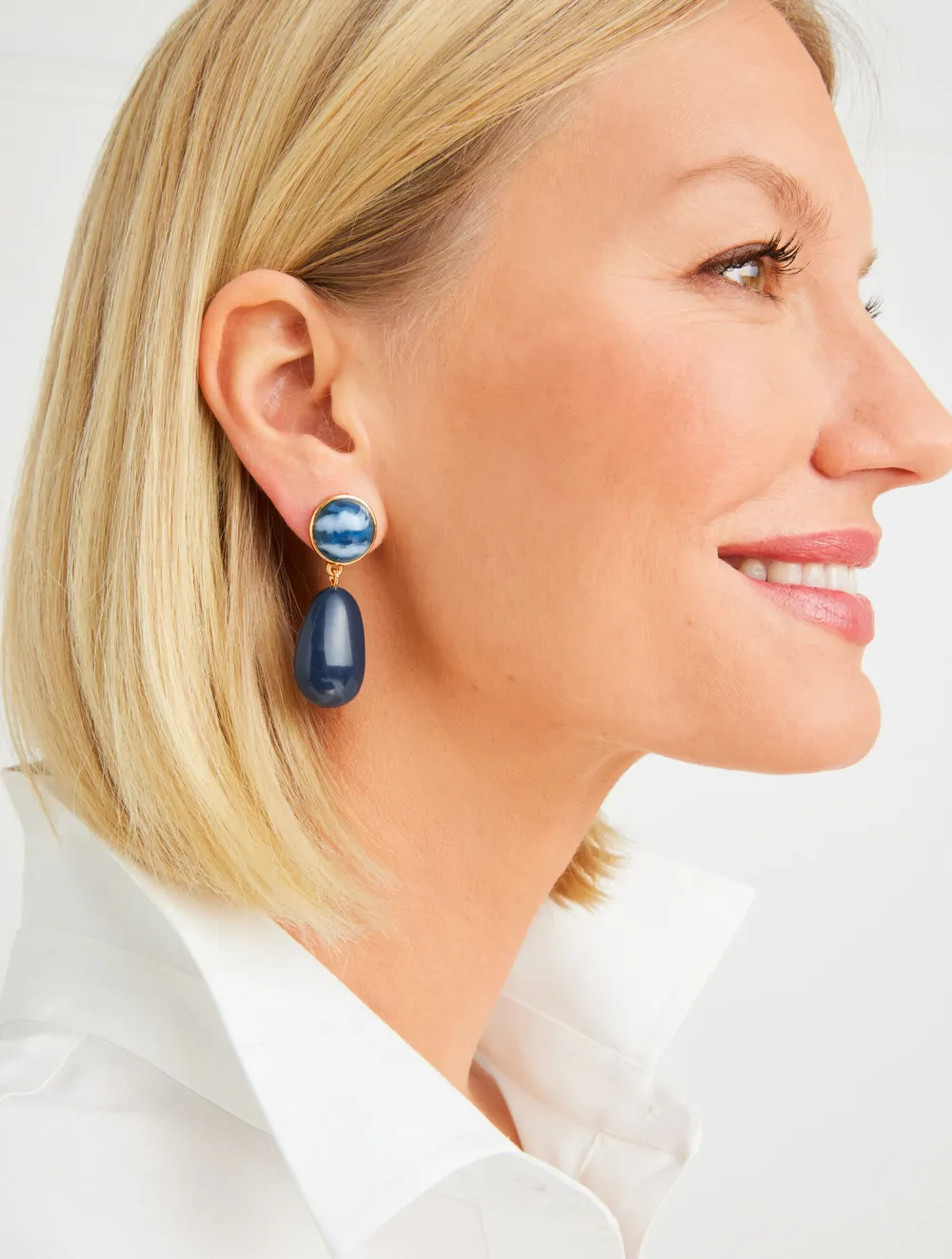 Refined Drop Earrings