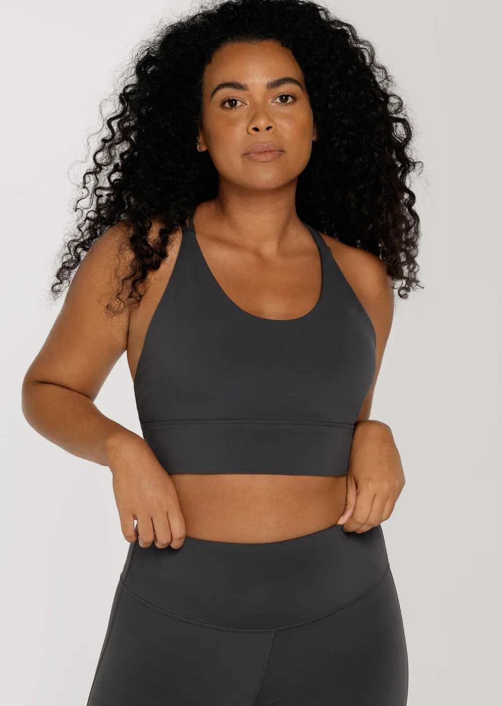 Lotus Longline Sports Bra