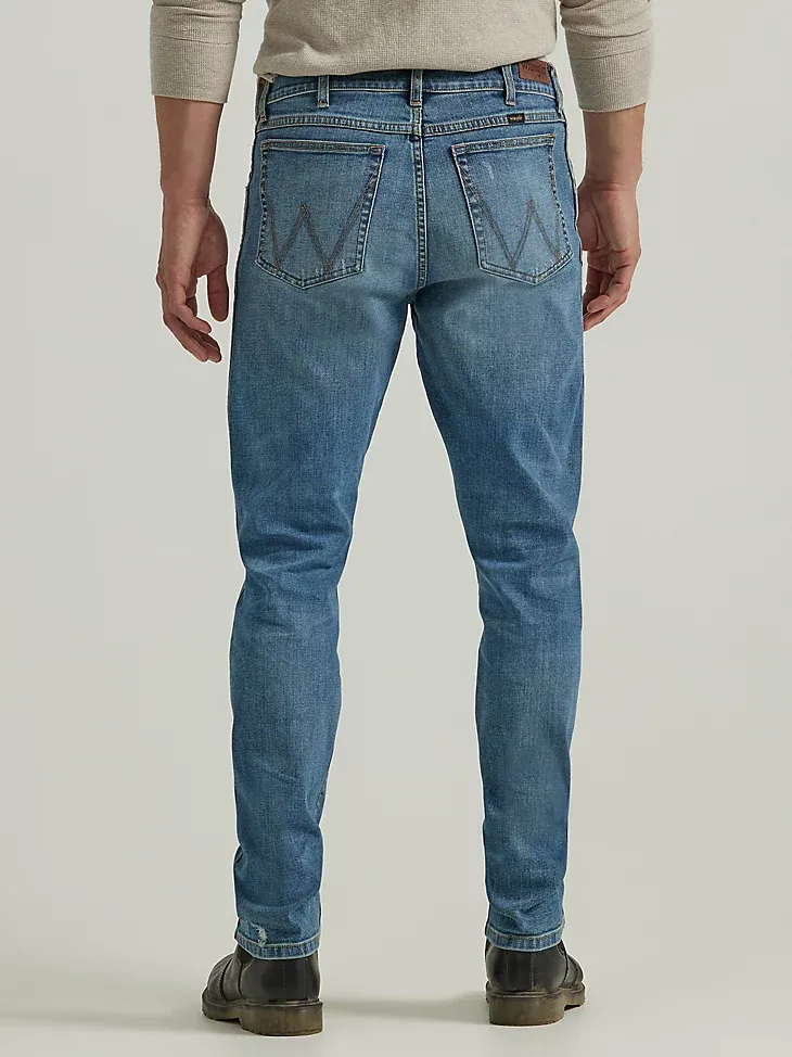 MEN'S TAPERED REGULAR FIT JEAN IN GREY WASH