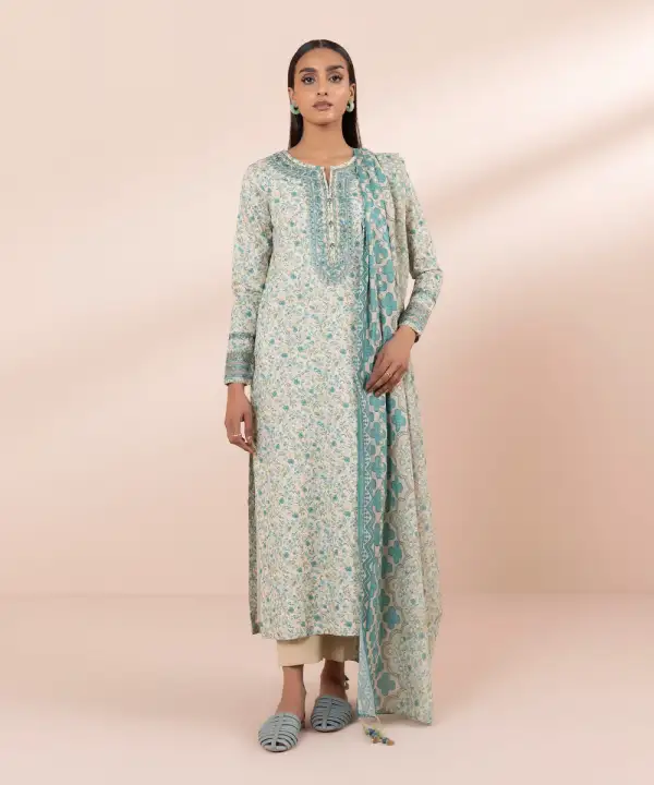 2 Piece - Embroidered Lawn Suit