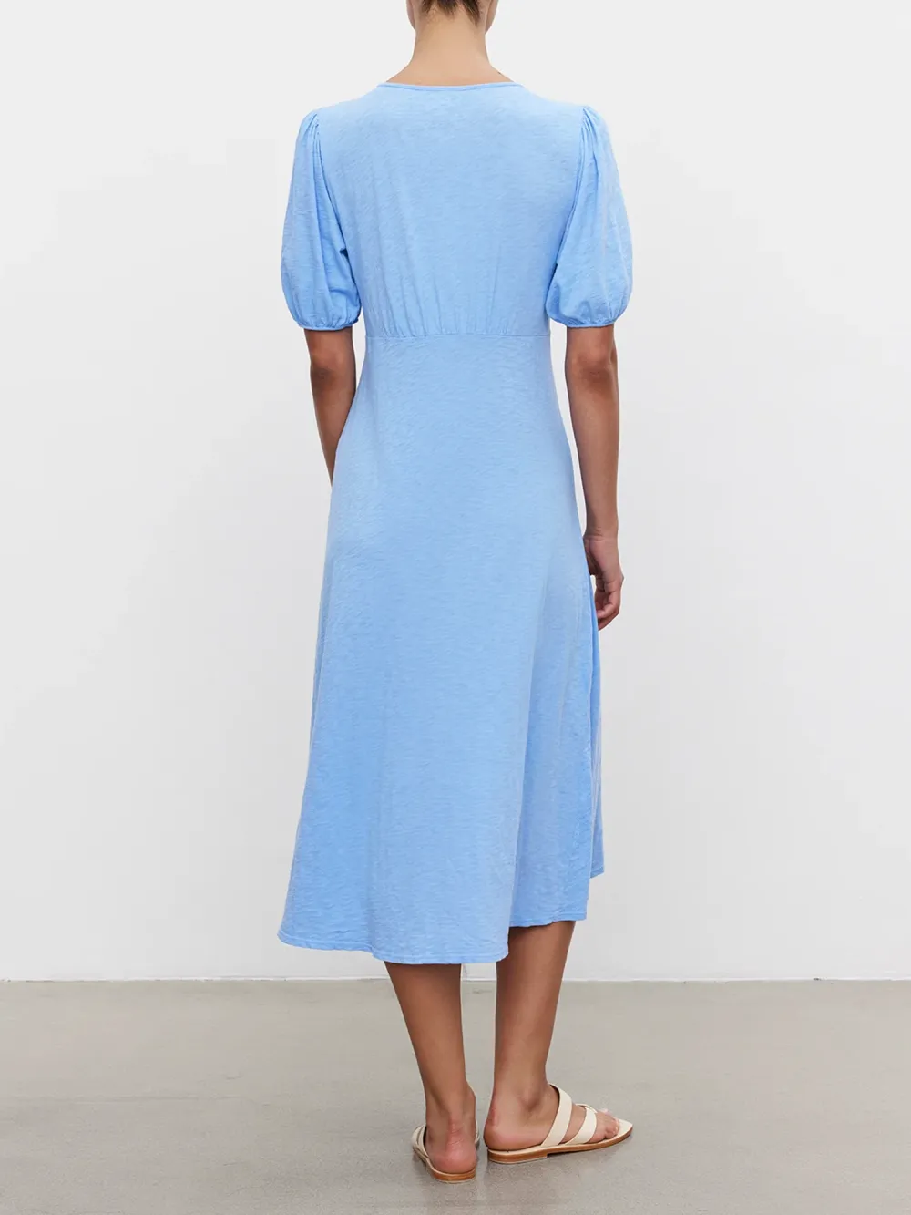 Parker Cotton Slub Midi Dress