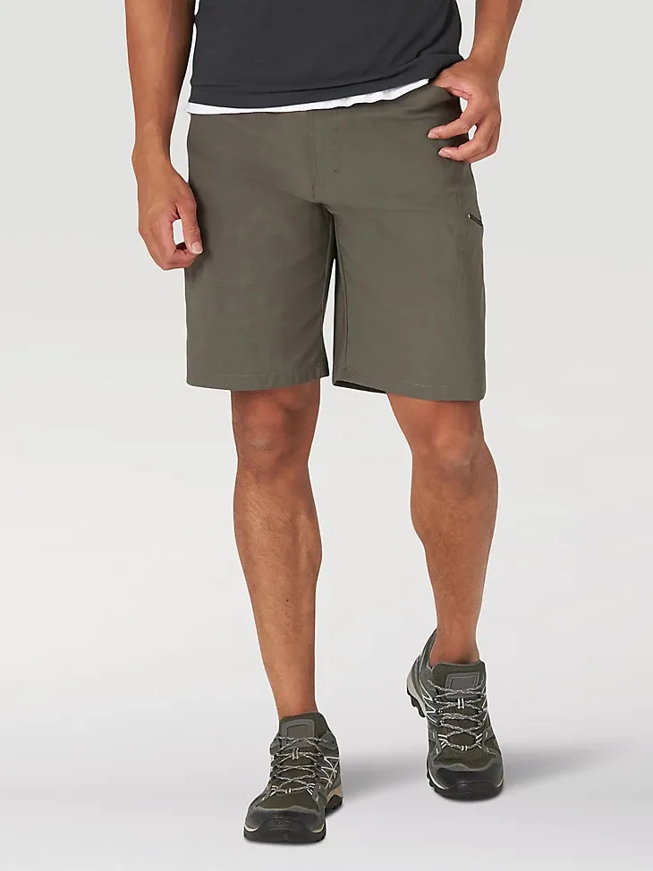 MEN'S WRANGLER AUTHENTICS® COMFORT WAIST CARGO SHORT IN SAGEBRUSH