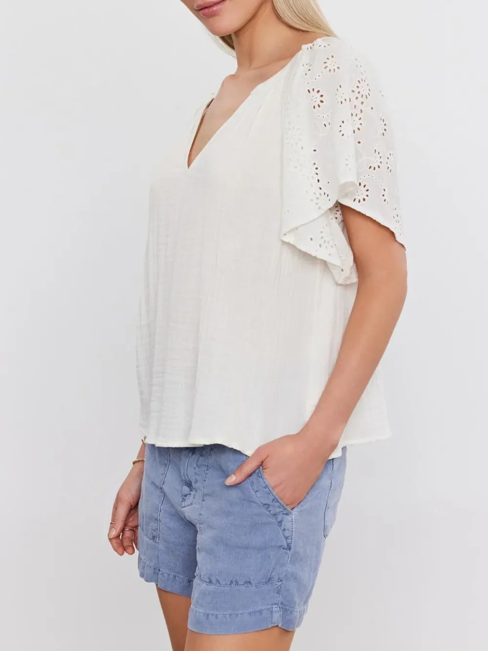 Tish V-Neckline Top