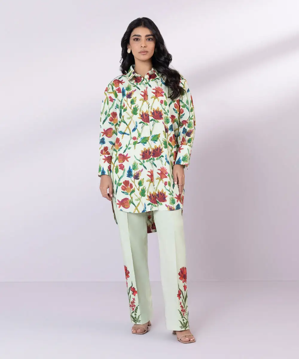 2 Piece - Embroidered Lawn Suit