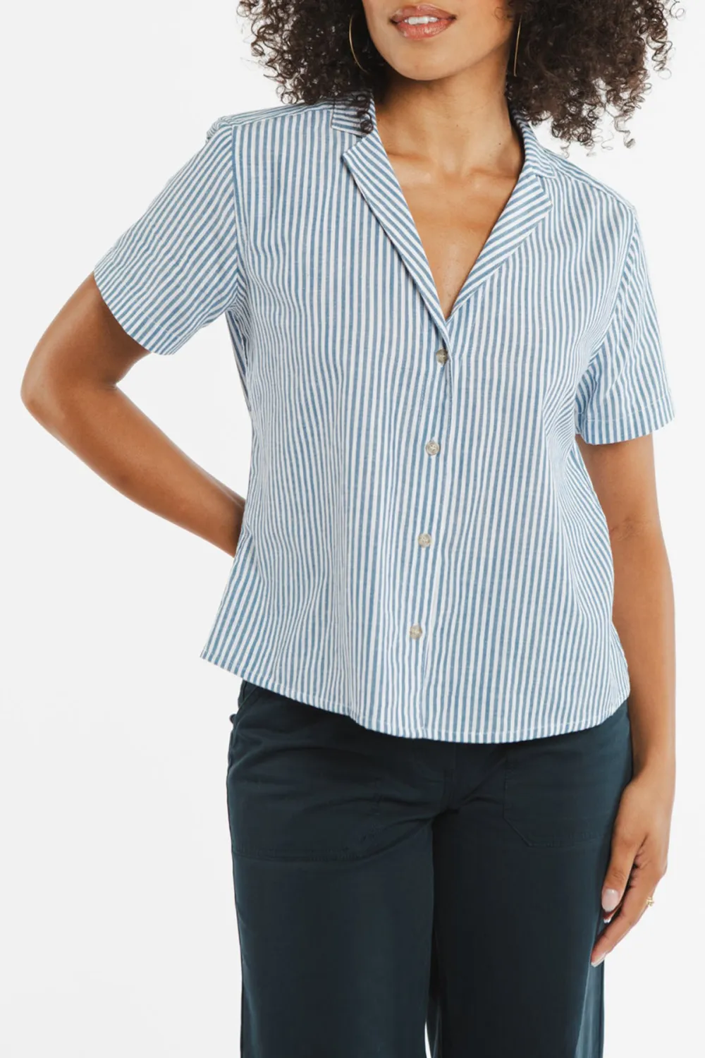 The Mila Cropped Shirt