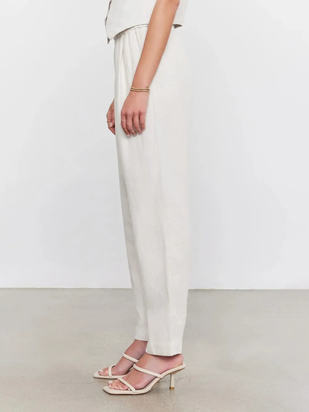 Jessie Heavy Linen Pant