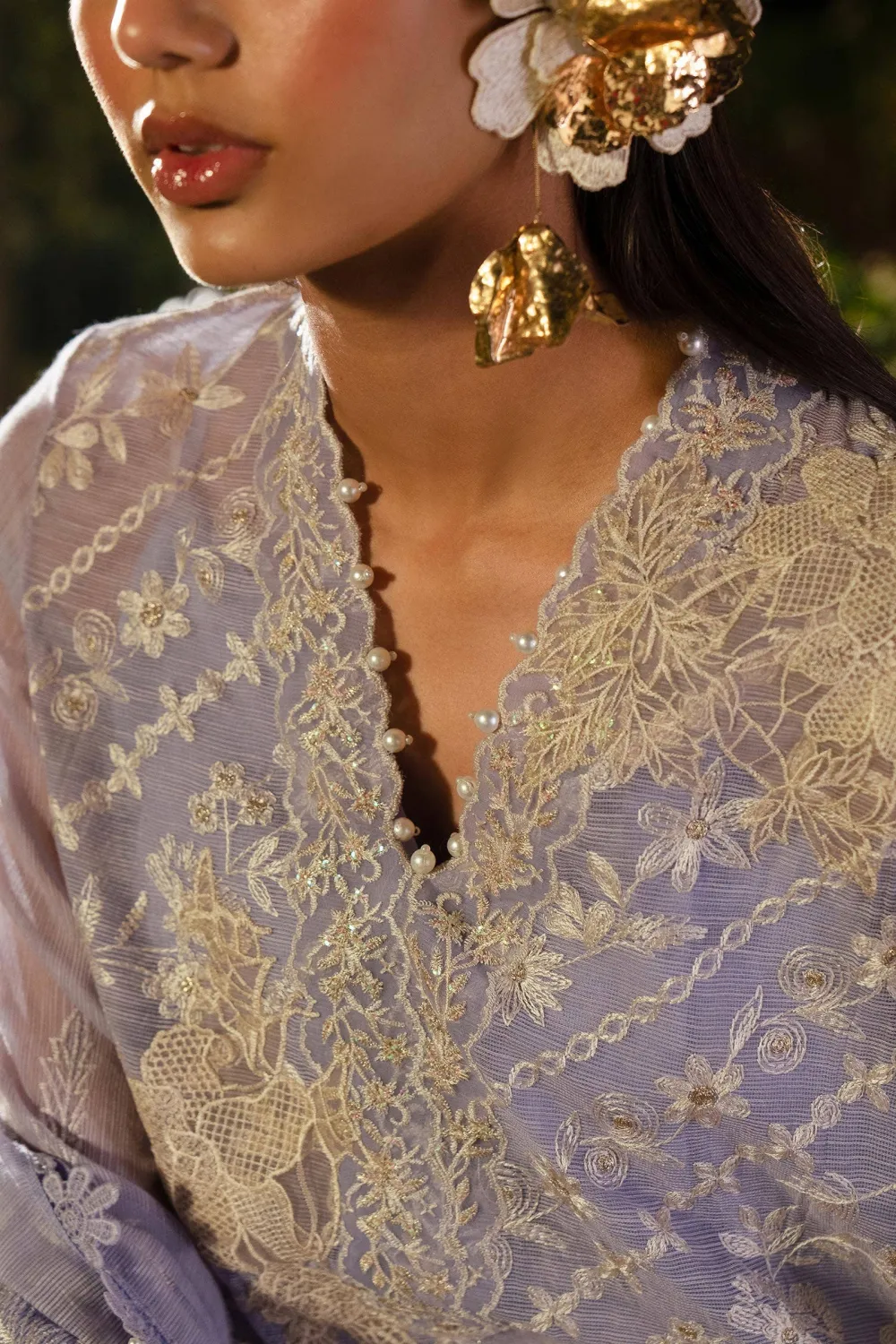 Luxury Embroidered Lawn Suits