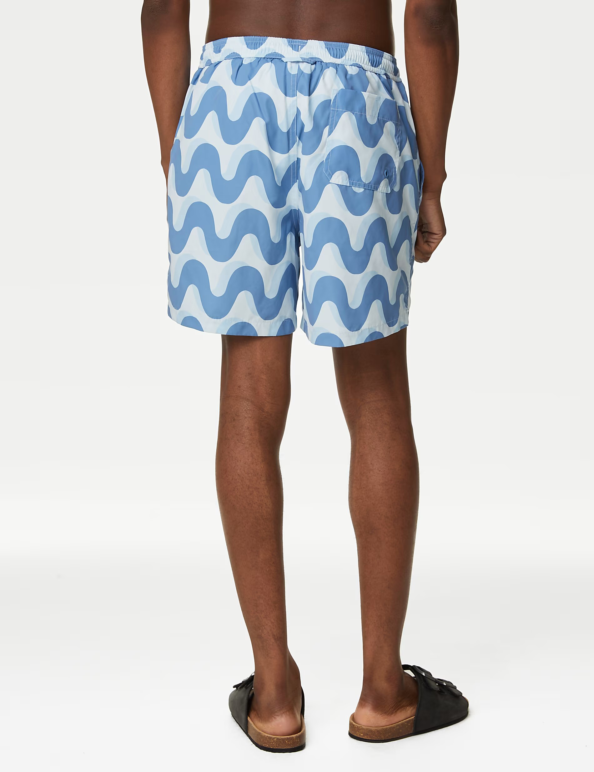 Wavy Swim Shorts