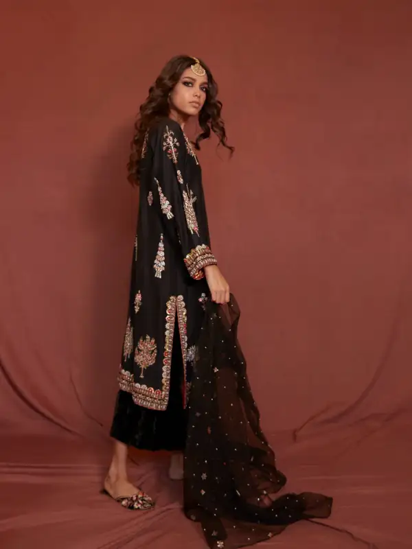 NIMR KURTA W/ CULOTTES & DUPATTA