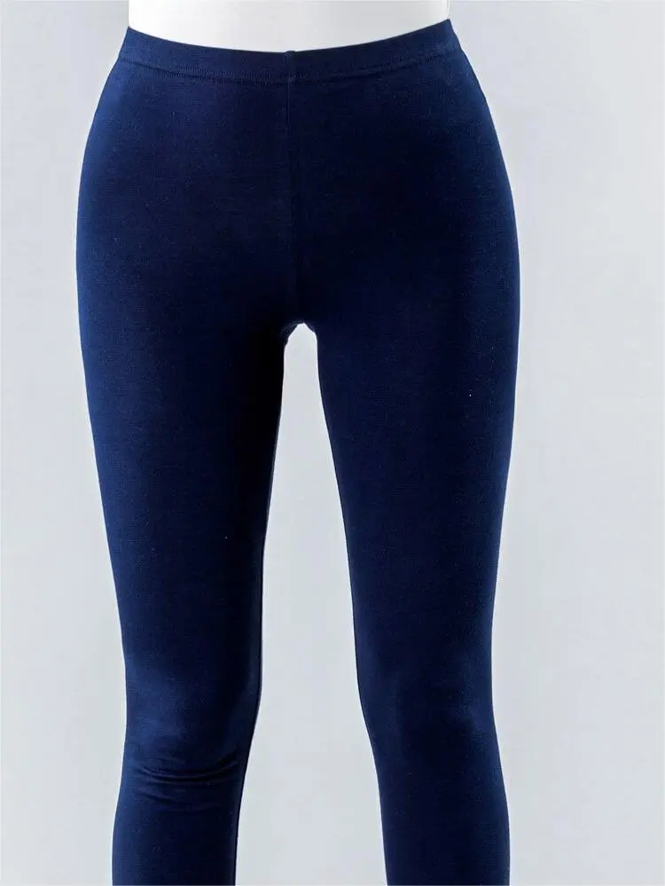 Navy Skinny Yoga Pants