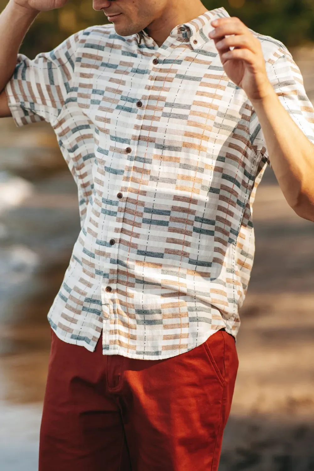 Colorful Dip-Dye Tee