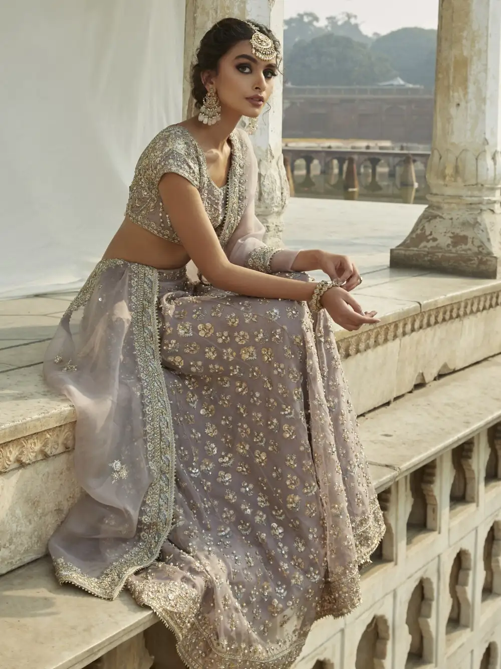 CHOLI W/ GHAGRA & DUPATTA