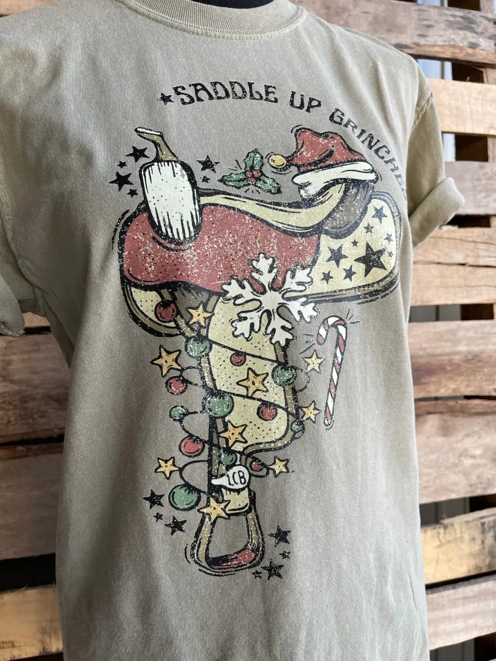 Saddle Up Grinches Tee