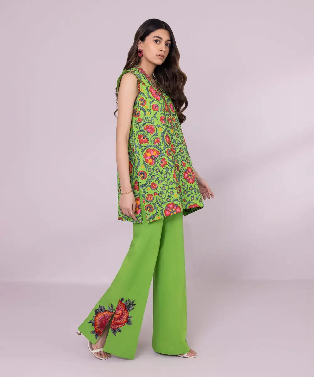 2 Piece - Embroidered Lawn Suit