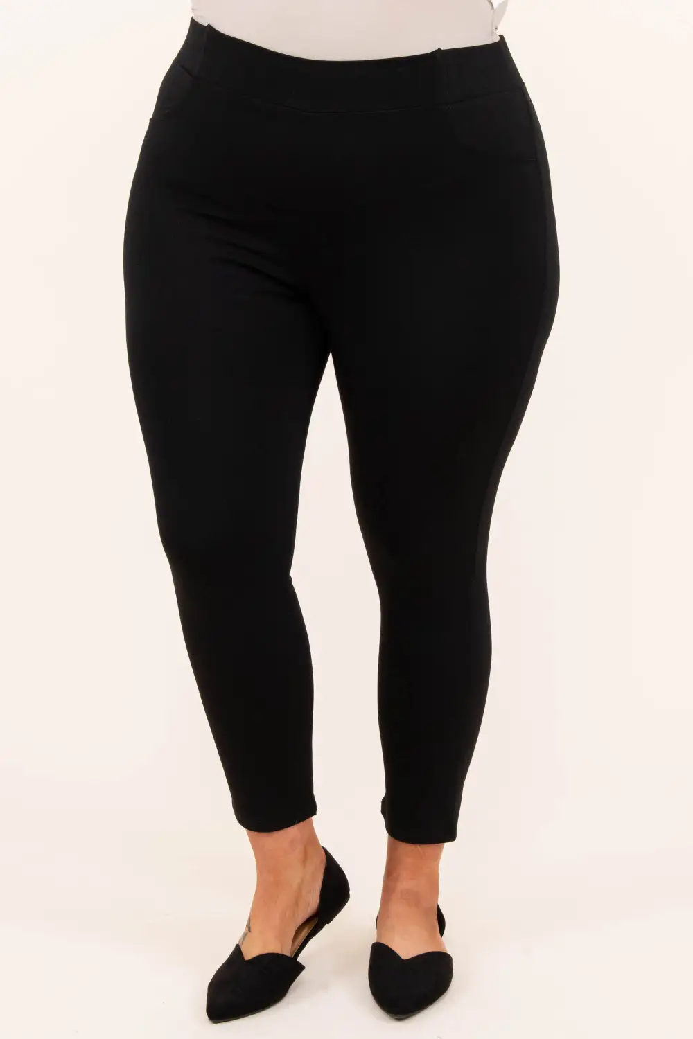 Business Lady Pants, Black