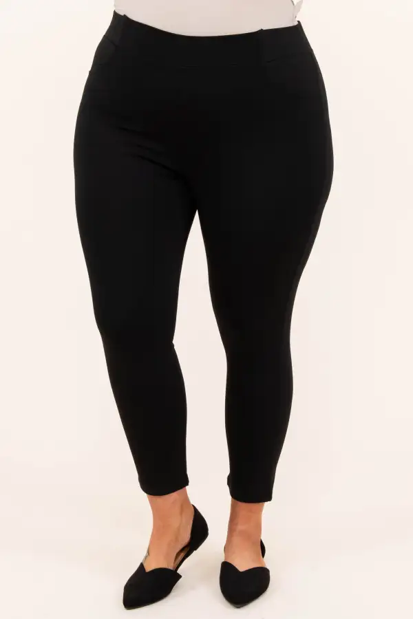 Business Lady Pants, Black