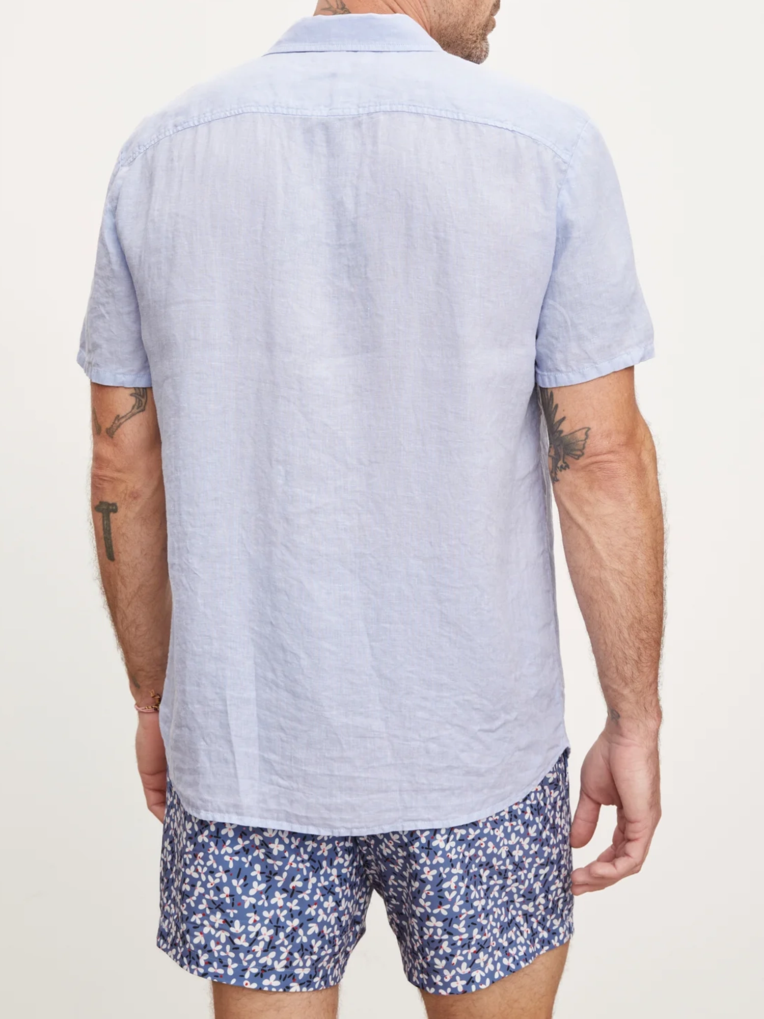 Daily Solid Short Sleeve Shirts