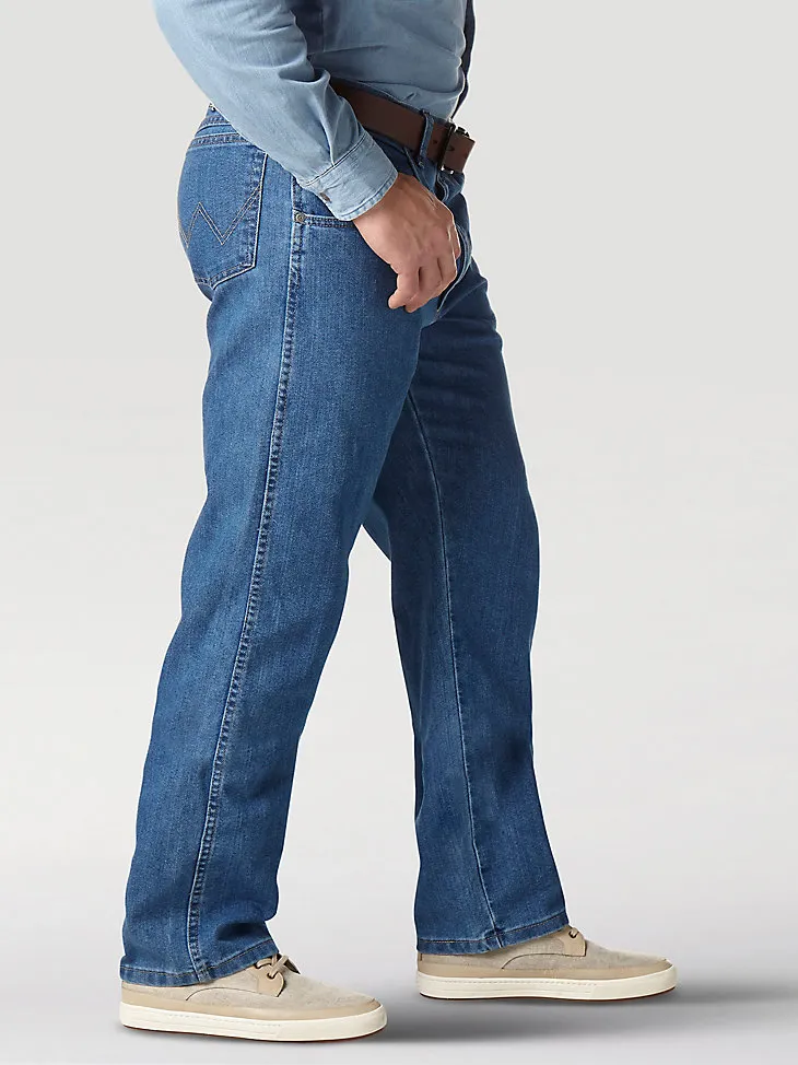 WRANGLER RUGGED WEAR® RELAXED STRETCH FLEX DENIM JEAN - STONEWASHED IN STONEWASHED