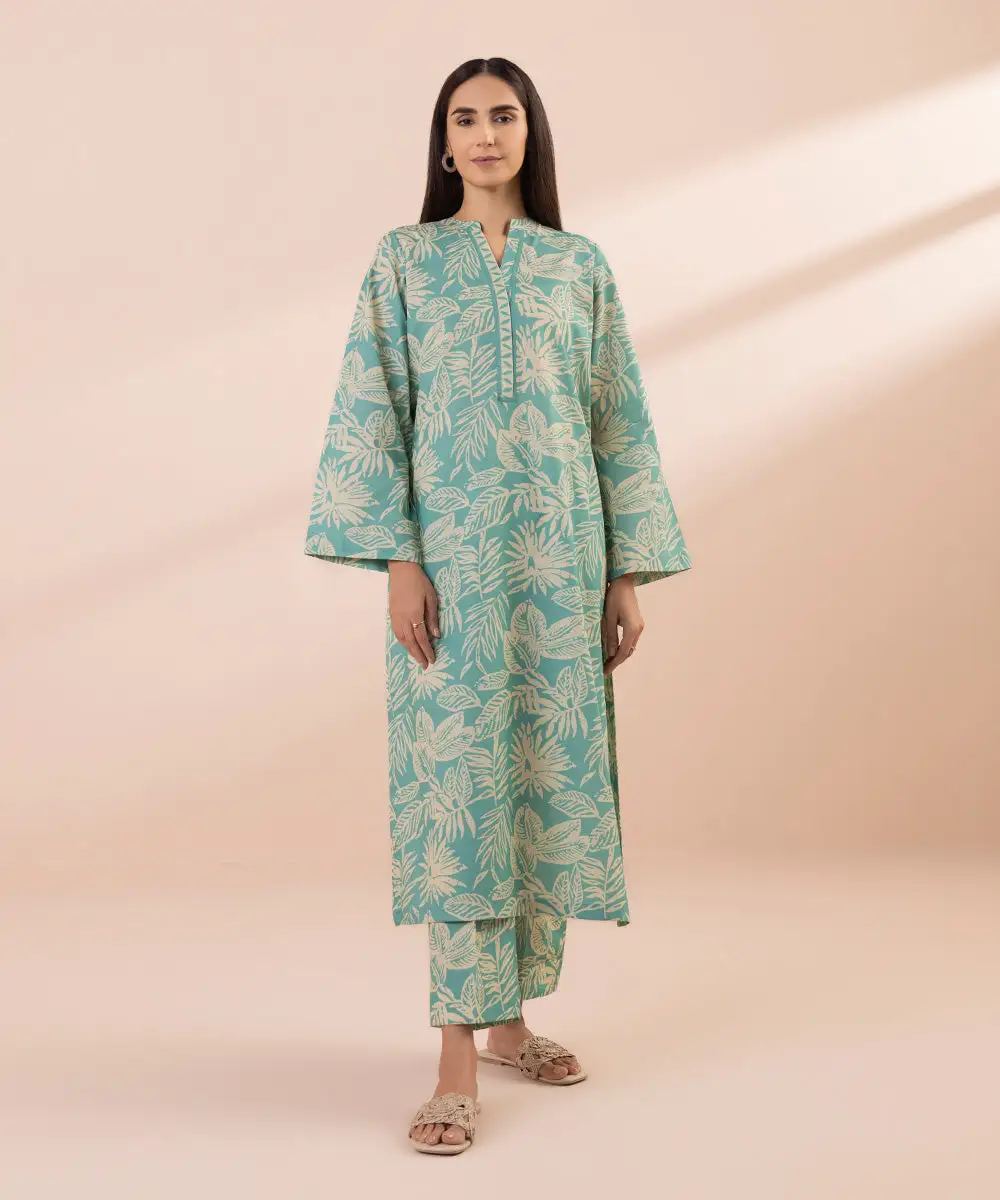 2 Piece - Printed Lawn Suit